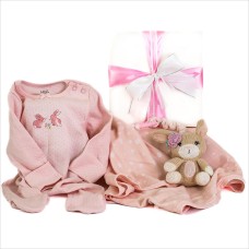 It's A Wrap Baby Gift - Pink